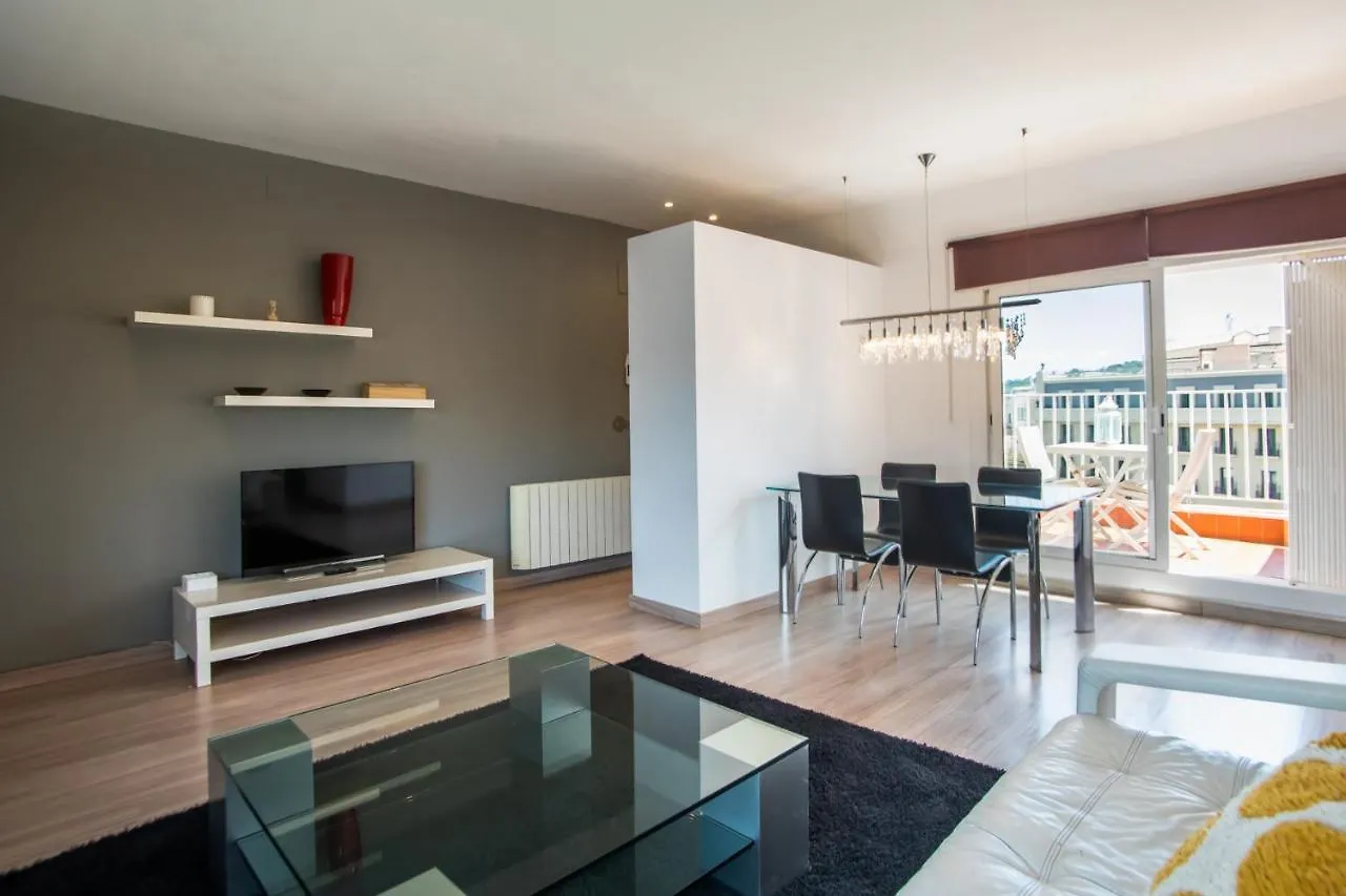 S2Sep1099 - Great Apartment With Private Terrace Barcelona Spain