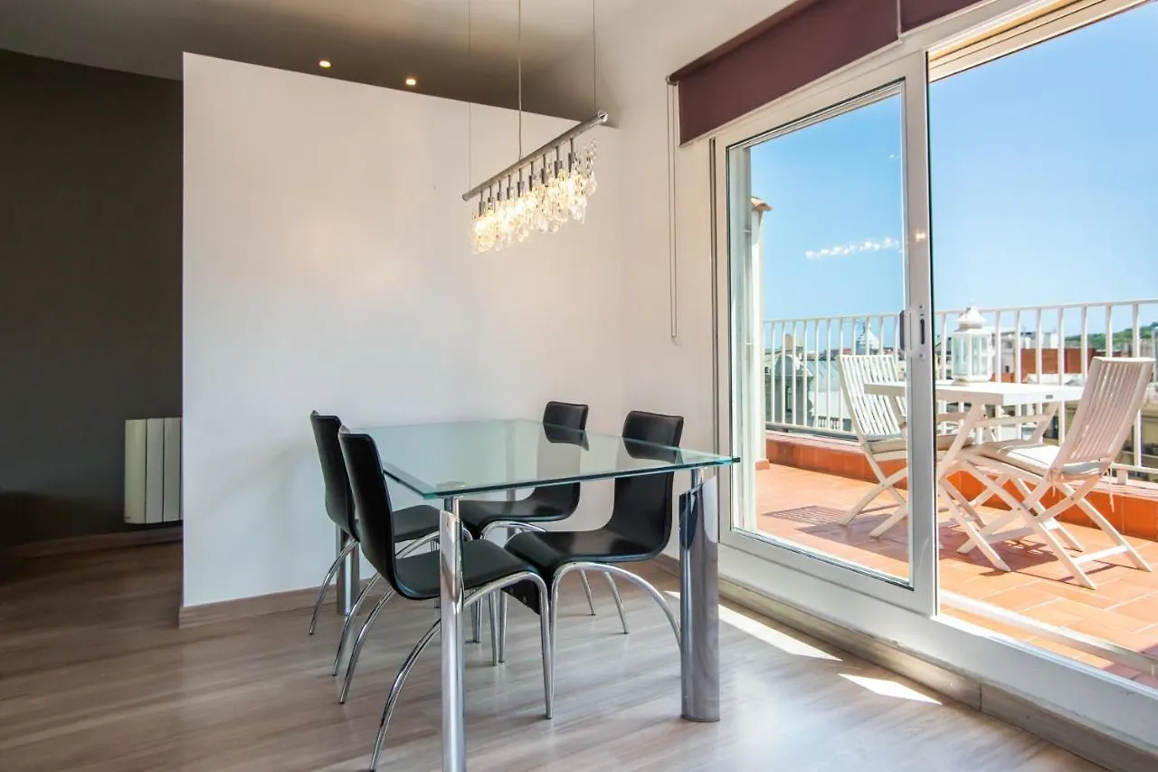 S2Sep1099 - Great Apartment With Private Terrace Barcelona 0*,